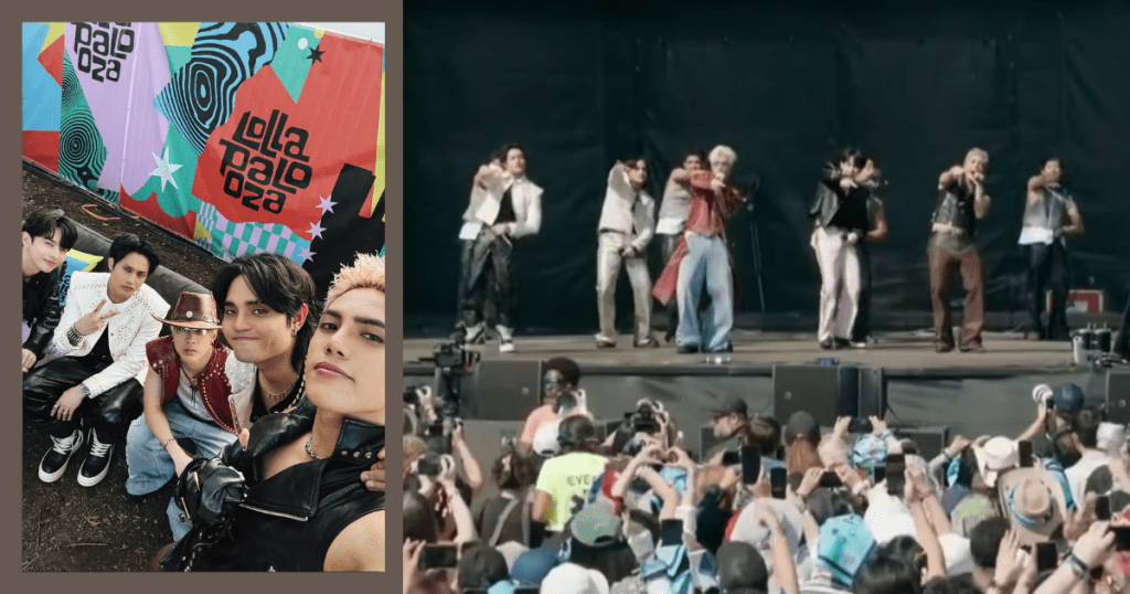 SB19 Performs 10-Track Set in Historic Lollapalooza Debut