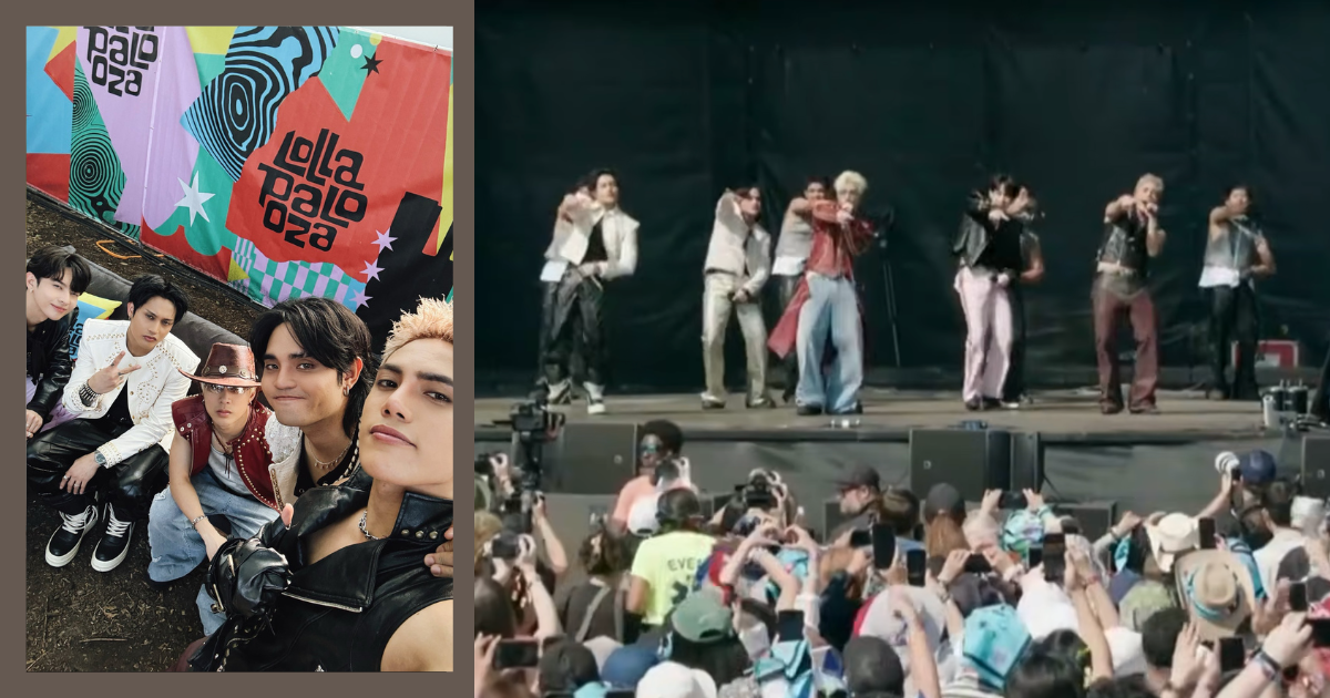 SB19 Performs 10-Track Set in Historic Lollapalooza Debut