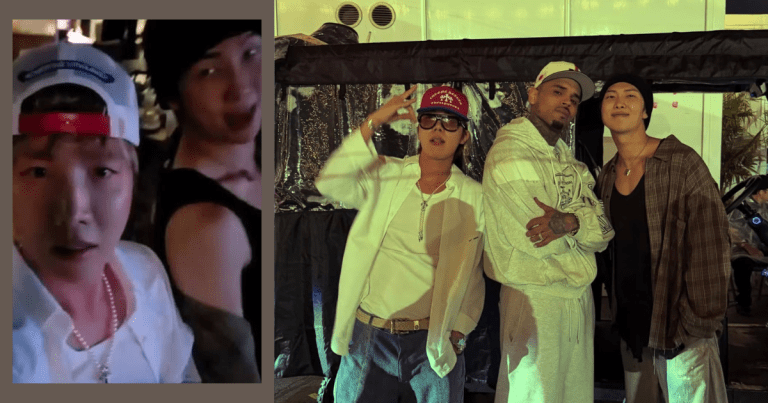Fans Are Outraged Over BTS’ RM and J-Hope’s Chris Brown Concert Sighting. Here’s Why